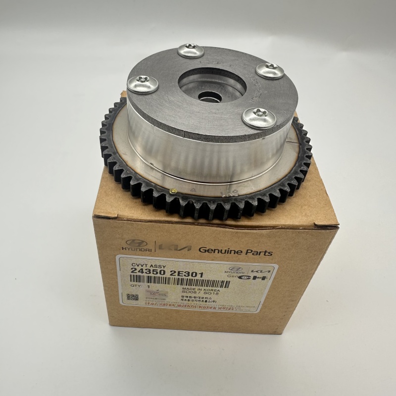 a1485d61-1a55-44ee-8722-1fa61d846c3e 24350-2E301 VVT Camshaft Gear For Hyundai Elantra For Kia Soul Forte 1.8L 2.0L Genuine original