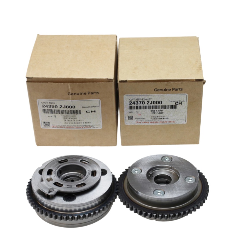 s-l1600_副本 Genuine original Intake And Exhaust CVVT Camshaft Sprocket For Hyundai Elantra 24350-2J000 24370-2J000