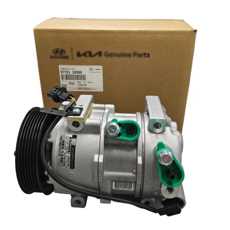 s-l960 NEW OEM A/C COMPRESSOR W/ CLUTCH FOR 11-15 HYUNDAI ACCENT 1.5L 1.4L 97701-1R900
