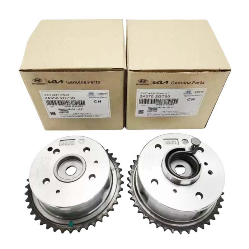 s-l960 Genuine Camshaft VVT Gears for 11-16 Hyundai Kia 2.0 2.4 24350-2G750 24370-2G750