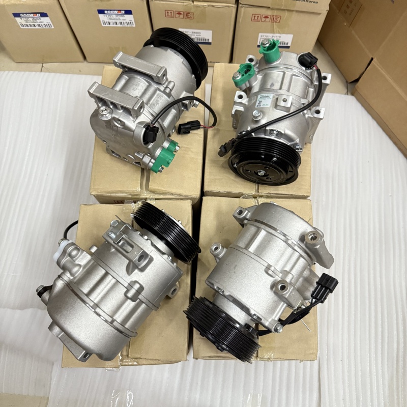 A/C COMPRESSOR W/ CLUTCH FITS 2012-2014 HYUNDAI ACCENT 1.6L  97701-1R000