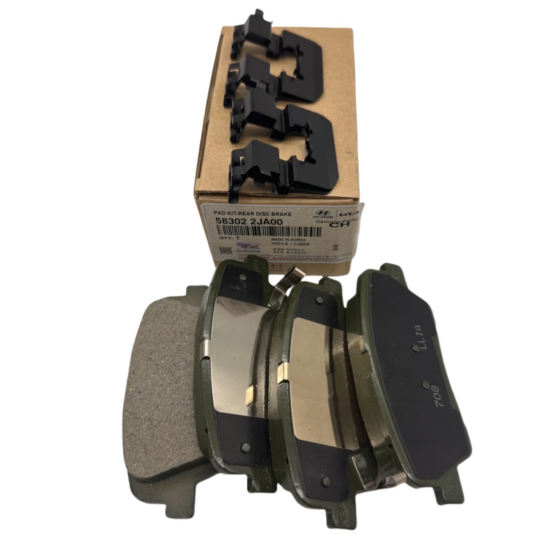 NEW Genuine OEM Kia  Hyundai Rear Disc Brake Pad Kit 58302-2JA00