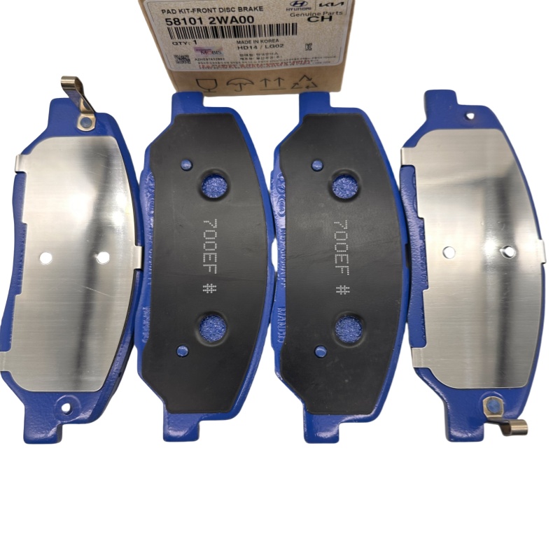 Genuine FRONT Disc Brake Pad Set for 2013-2015 HYUNDAI SANTA FE 3.3L 58101-2WA00 - Image 2