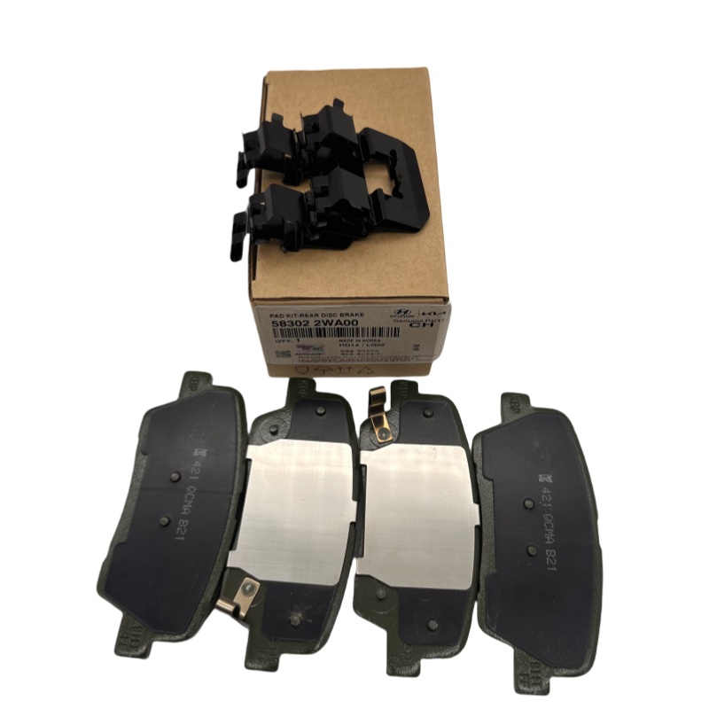 OEM HYUNDAI REAR DISC BRAKE PADS 58302-2WA00, 13-16 SANTA FE, 14-15 SORENTO