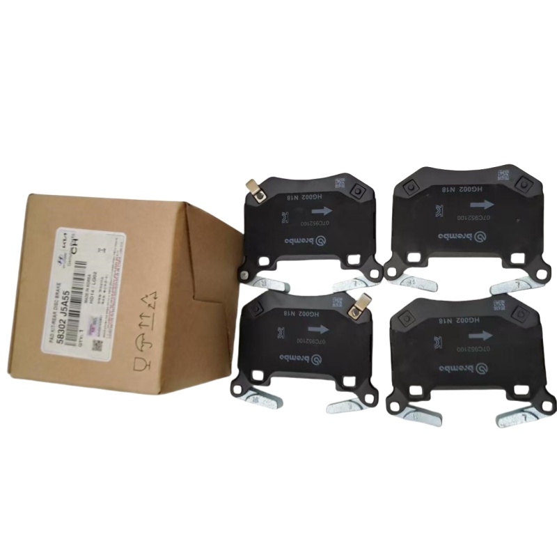 New 58302-J5A55 Rear Disc Brake Pad KIT for 2019-22 Hyundai Genesis G70 - Image 2